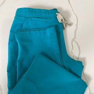 COPY - FIGS YOLA SCRUB PANTS TEAL XSP